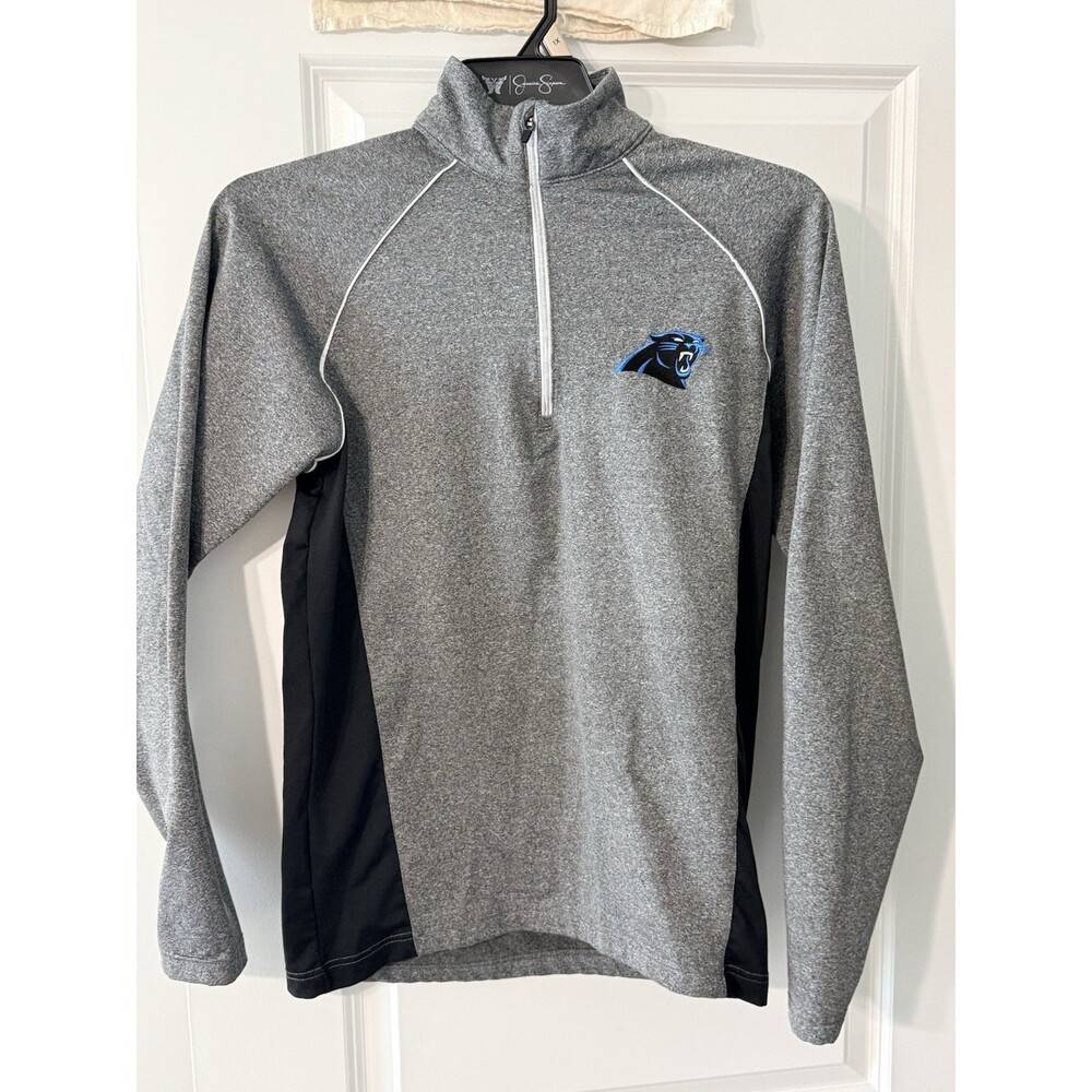 Carolina Panthers 1/4 Zip | Antigua | Small